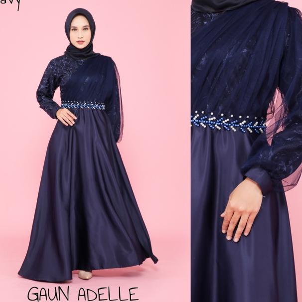 Harga Spesial GAUN ADELLE / GAUN HIJAB / GAUN BRIDESMAID / GAUN KONDANGAN