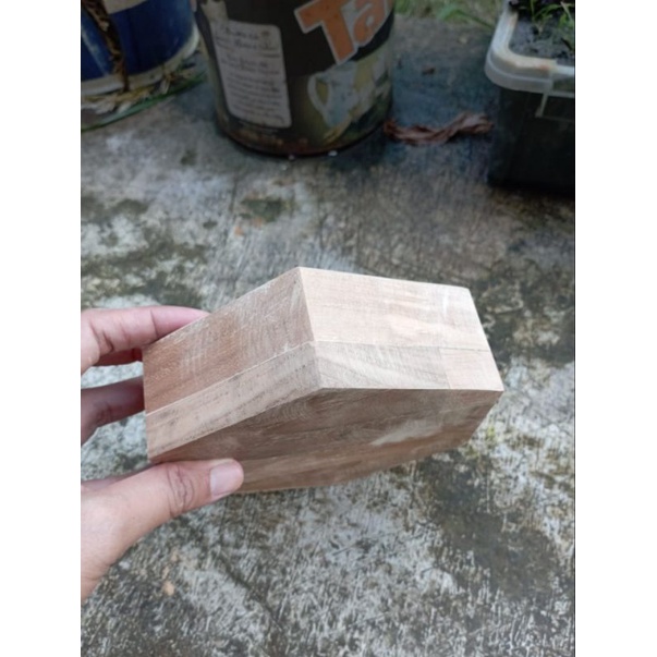 asbak kayu jati, asbak unik