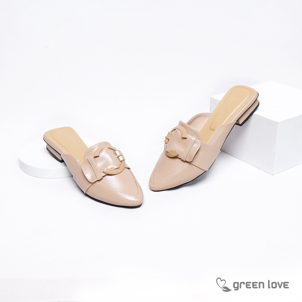 Green Love Sandal Selop CECILYA