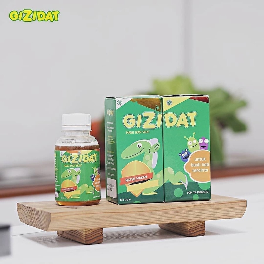 GIZIDAT MADU IKAN SIDAT + TEMULAWAK 130 ML