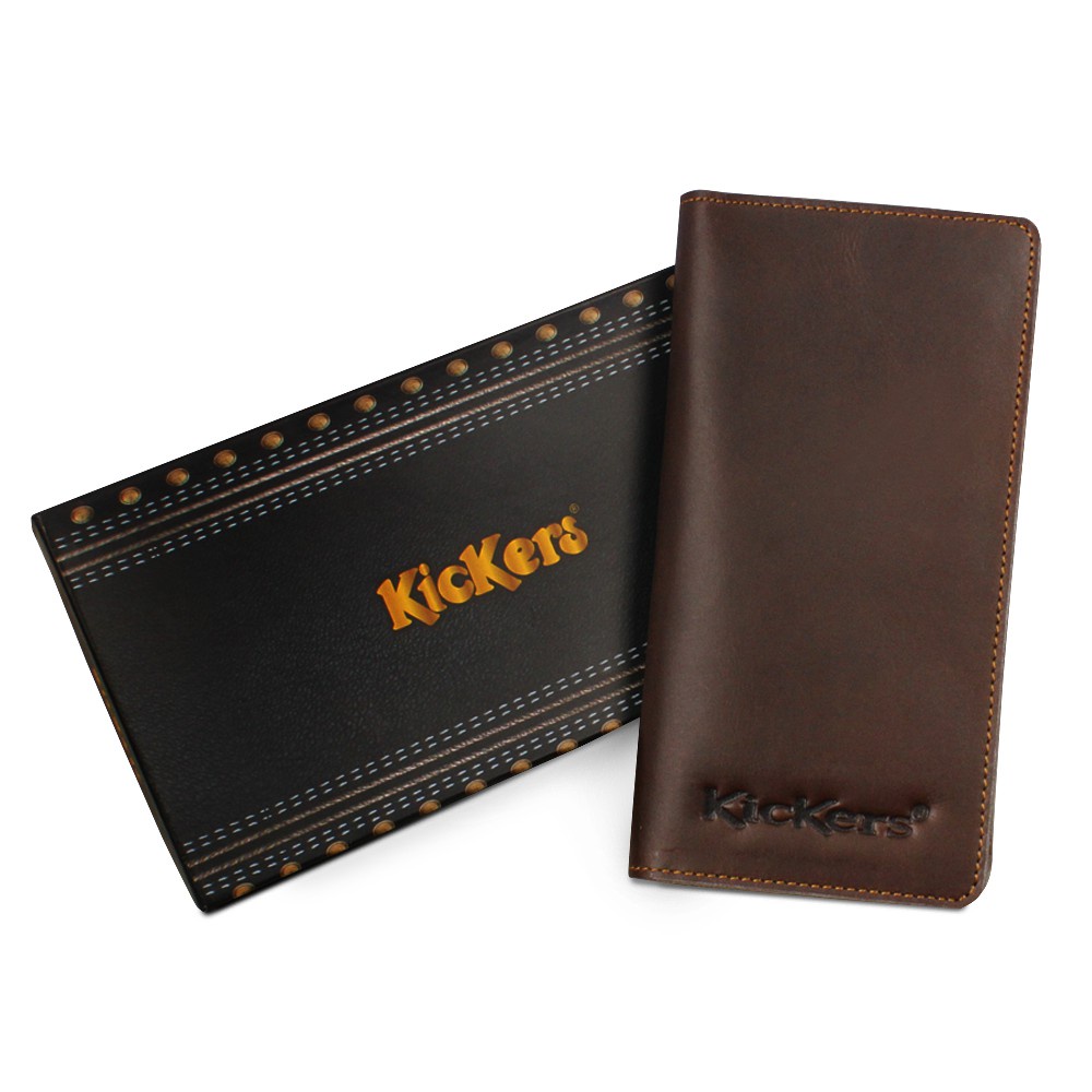 Dompet Kulit Pria Dompet Panjang Kartu Pria Lipat Kulit Sapi Asli F012