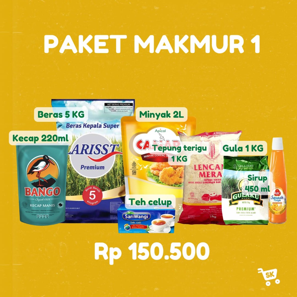 

PAKET SEMBAKO - PAKET MAKMUR 1