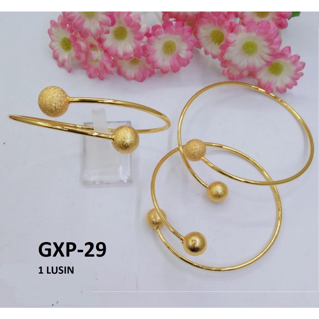 GELANG XP EMAS GOLD BOLA PASIR LEWAT TERMURAH / DUNIA GELANG TERBARU