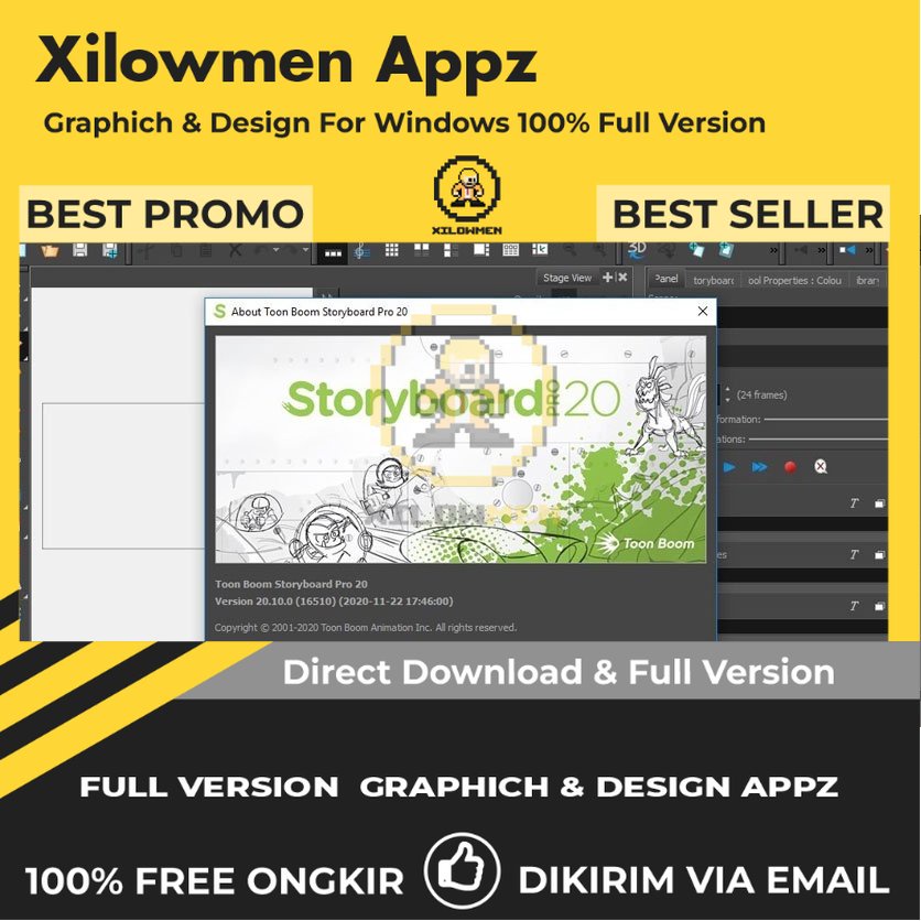 [Full Version] Toonboom Storyboard Pro Design Graphics Lifetime Win OS