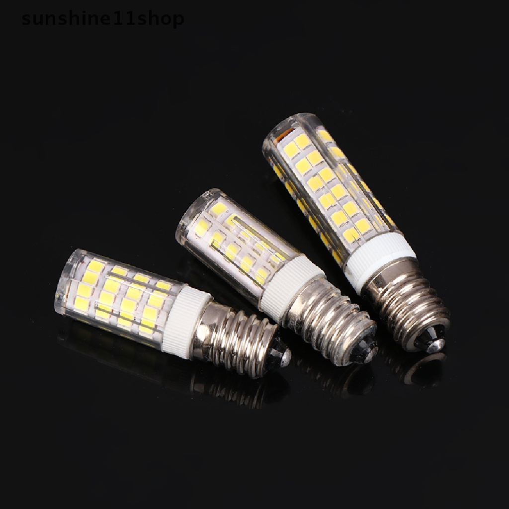 Sho 1Pc Bohlam Kulkas Mini E14 Lampu LED 3W 5W 7W AC 220V LED Screw Lamp Manik N