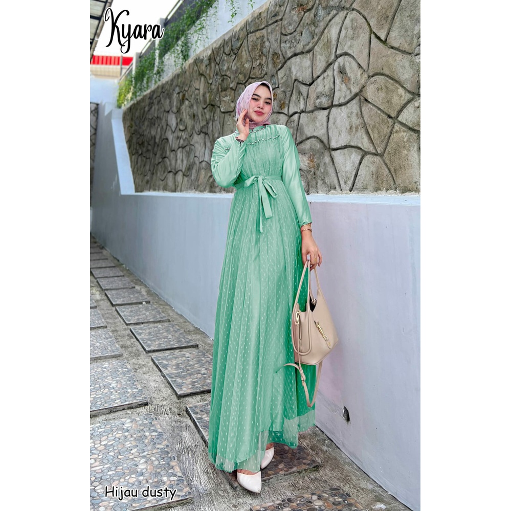 GAMIS PESTA KONDANGAN KYARA DRESS NIKAHAN BRIDESMAID