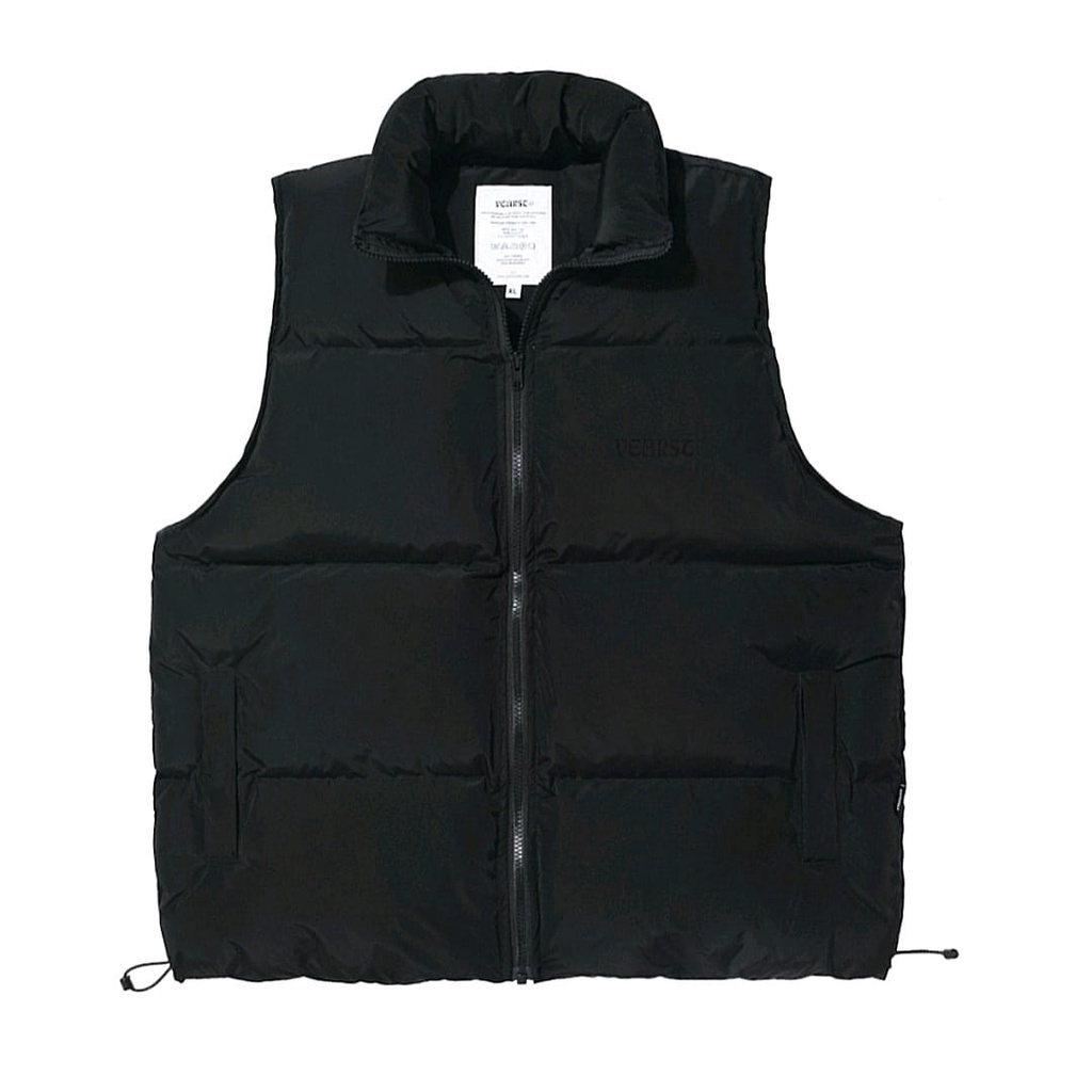 VEARST JACKET VEST PUFFER FOWLER BLACK