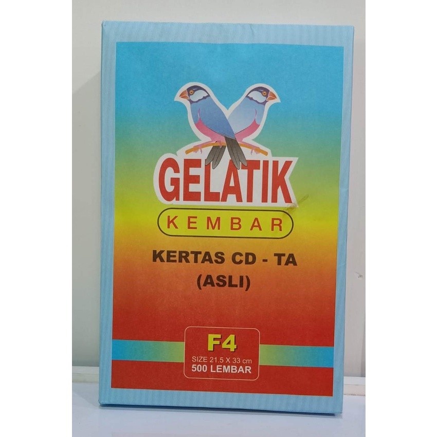 

KERTAS STENSIL BURAM FOLIO GELATIK 500 LEMBAR