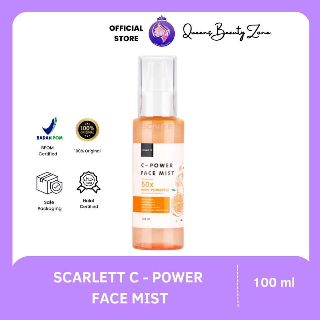 SCARLETT C - POWER  FACE MIST