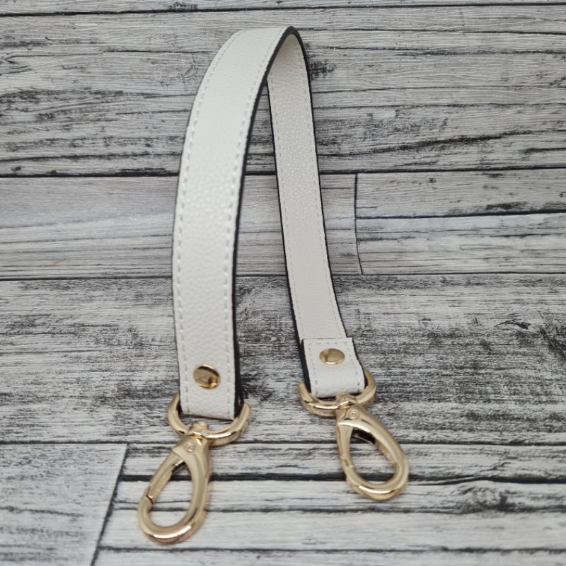Aria short leather bag strap 1.8 x 45cm / tali tas kulit