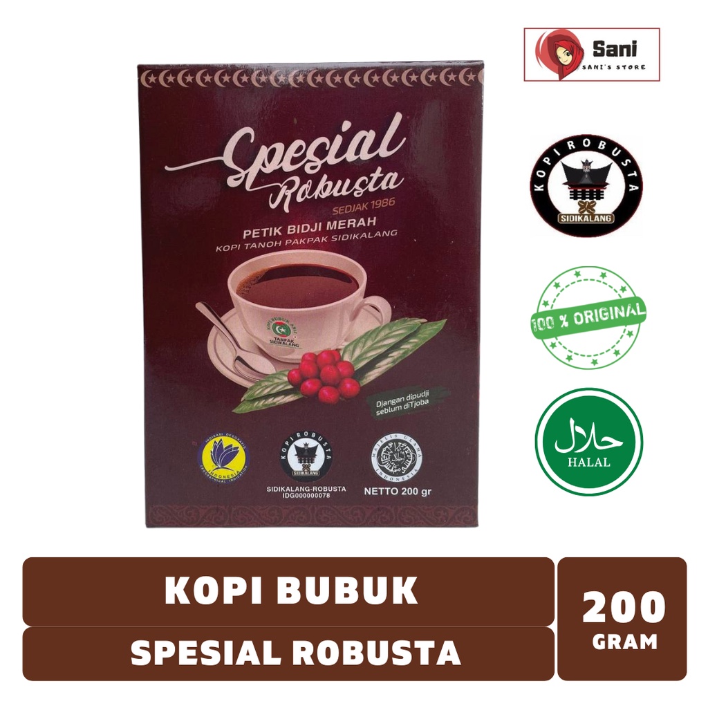 

Kopi Tanpak Spesial Robusta 200gr EXP1AGUSTUS2024
