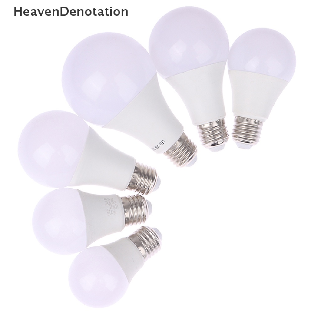 [HeavenDenotation] E27 Lampu Bohlam LED 5W 7W 9W 12W 15W 18W Lampu LED Spotlight Light Cold/Warm White HDV