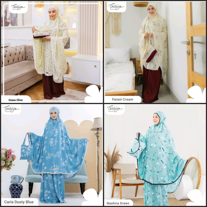 MUKENA TAZBIYA MOTIF/POLOS RENDA