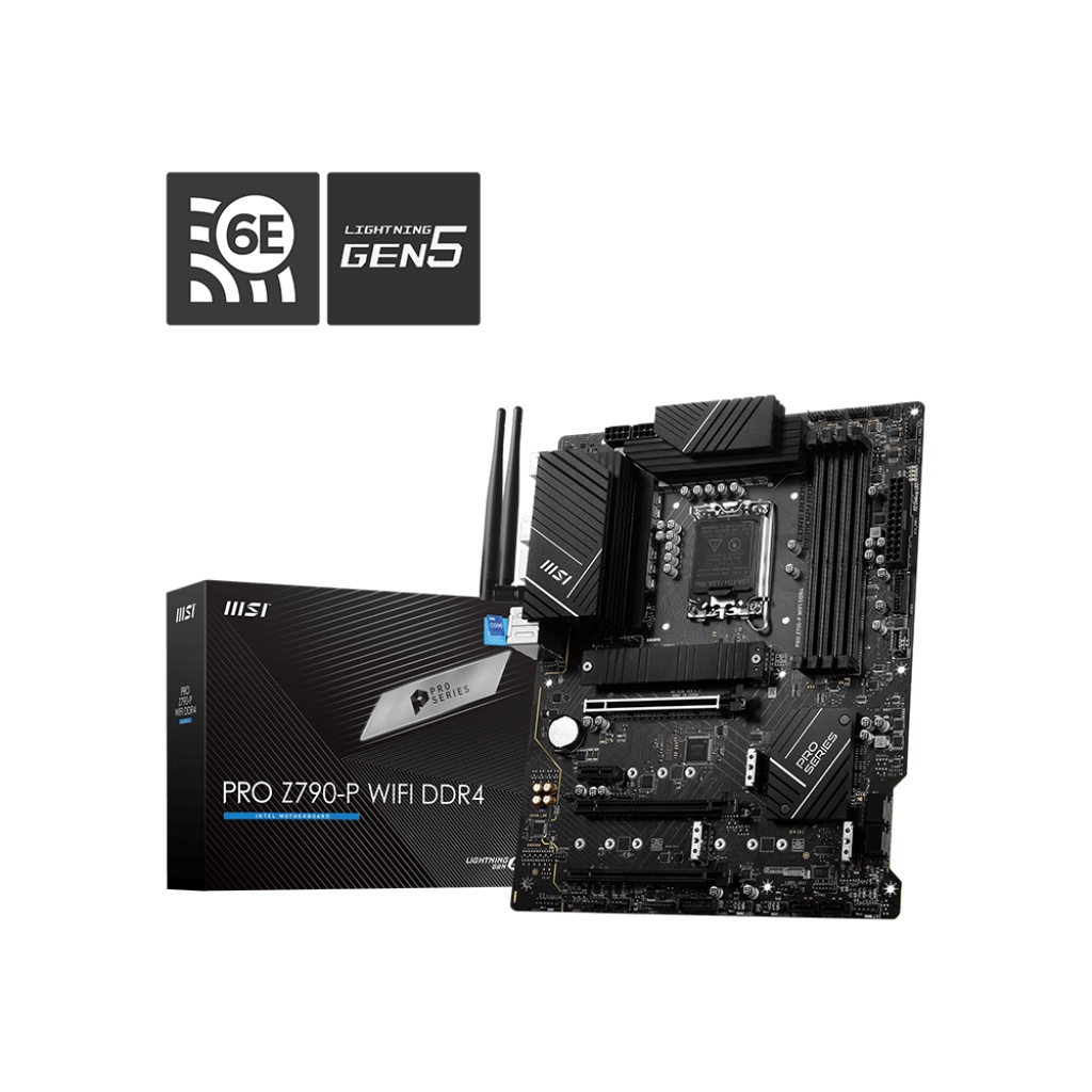 Motherboard MSI PRO Z790-P WIFI DDR4 ATX LGA1700 HDMI DP - Z790 P WIFI