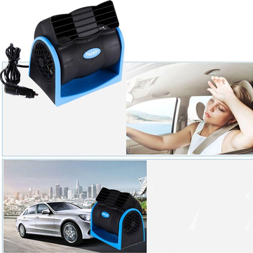 PINEAPPLE Car Air Fan Durable Mini Air Conditioning Bladeless Vehicle&amp;Truck Cooling Air Fan