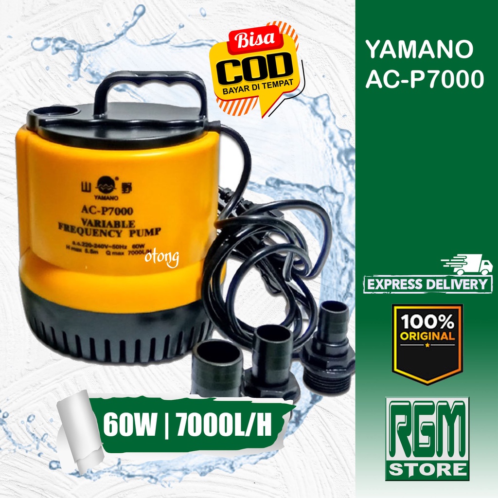 YAMANO ACP7000 AC P7000 ACP 7000 MESIN POMPA KOLAM IKAN HIDROPONIK