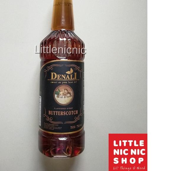 

◘ Sirup Denali Butterscotch Flavoured Syrup minuman cafe ❋