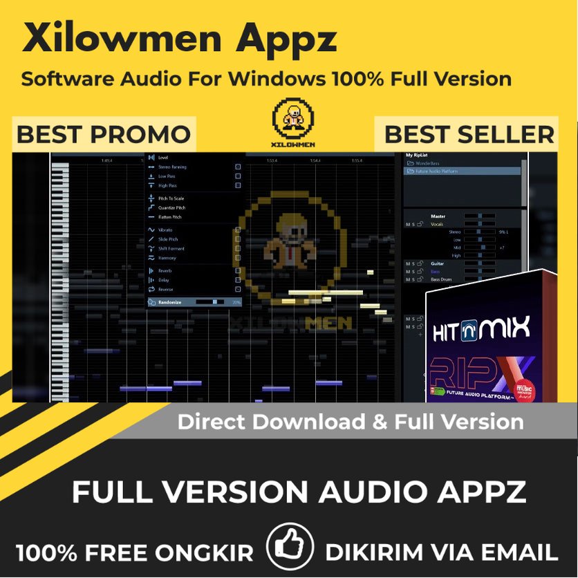 [Full Version] Hit’n’Mix RipX DeepRemix Pro Lifetime Audio Software WIN OS