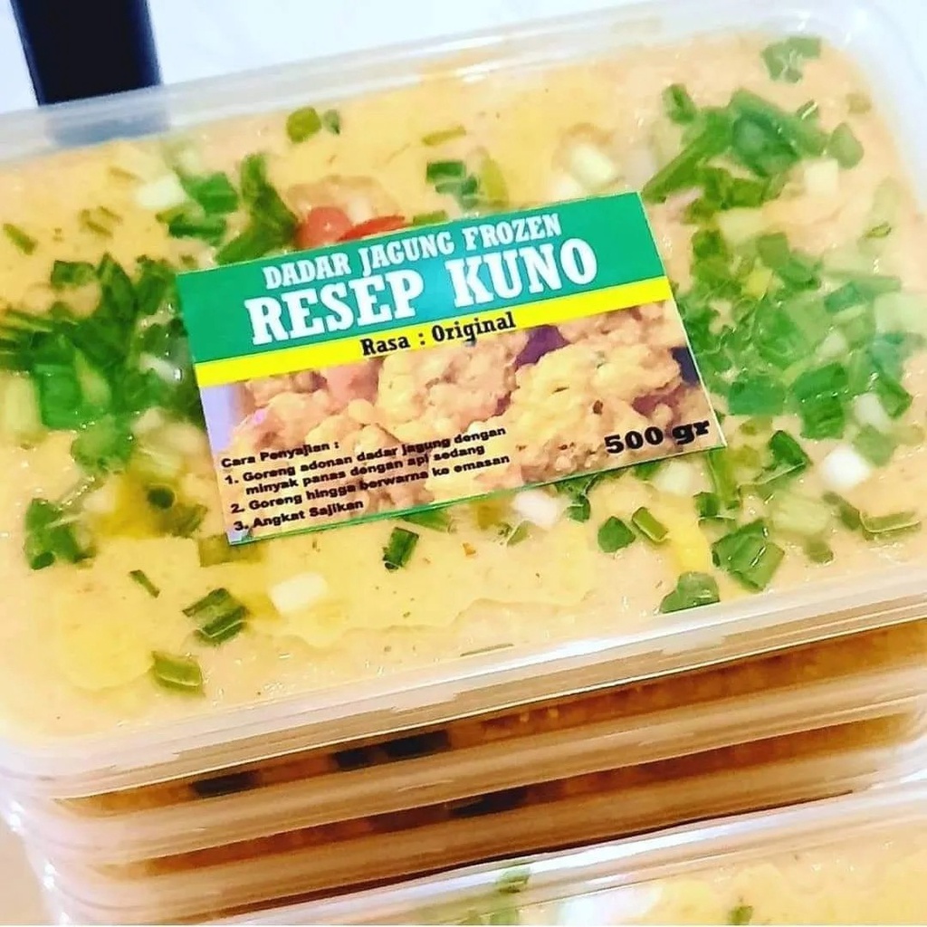 

Dadar jagung ORIGINAL Resep kuno 500gr