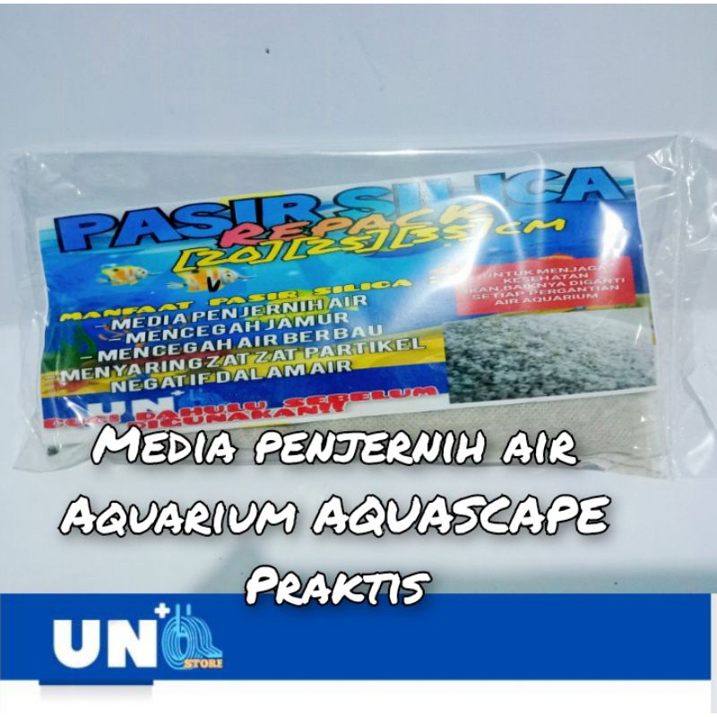 PASIR SILICA MEDIA PENJERNIH AIR AQUARIUM/AQUASCAPE REPACK