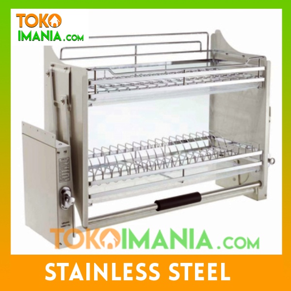 Rak Piring Serbaguna Tarik ke Bawah Vitco Slow Motion XC 26260