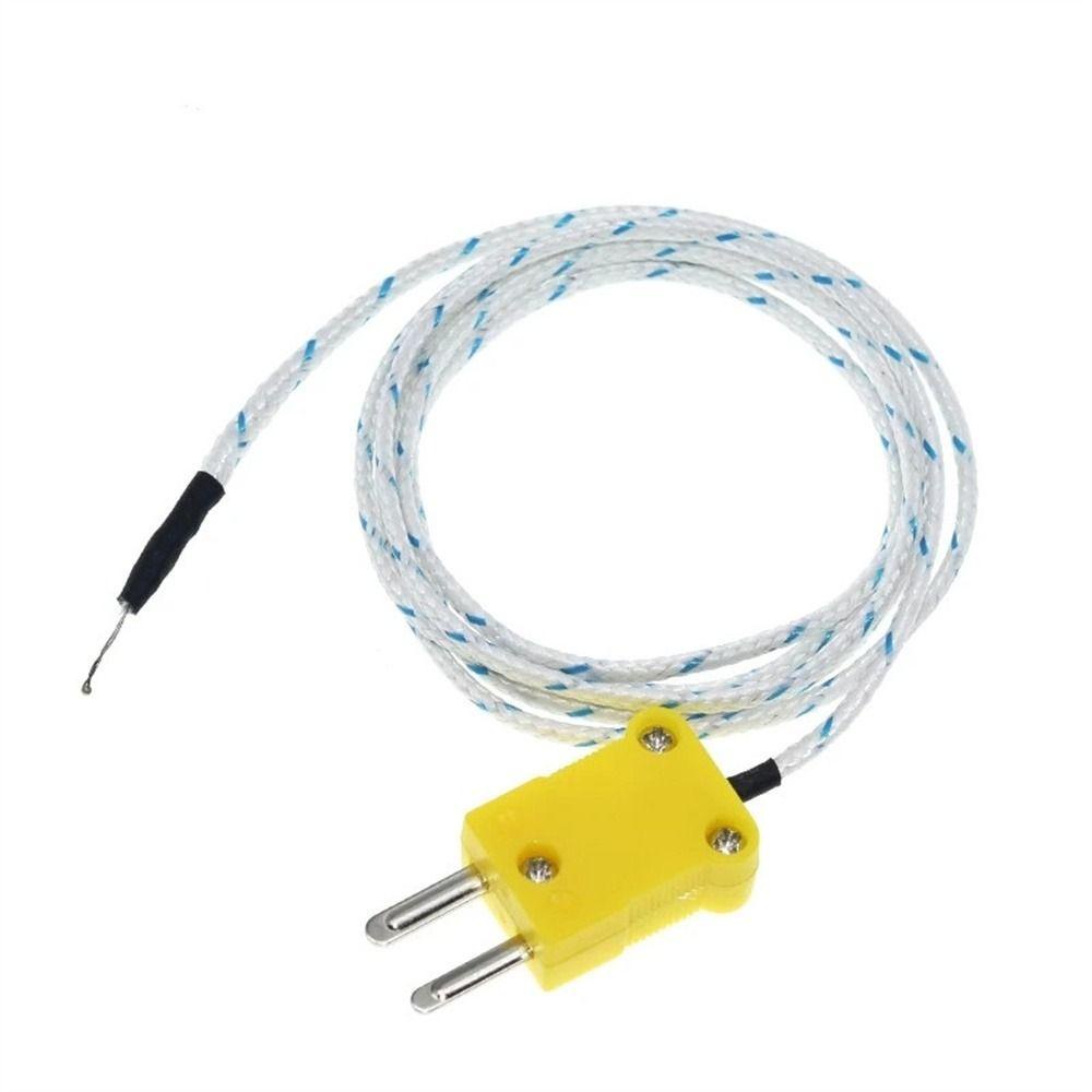 Test Sensor Suhu Agustina Panjang 1m Kawat Tester line -20~500C Thermocouple Sensor