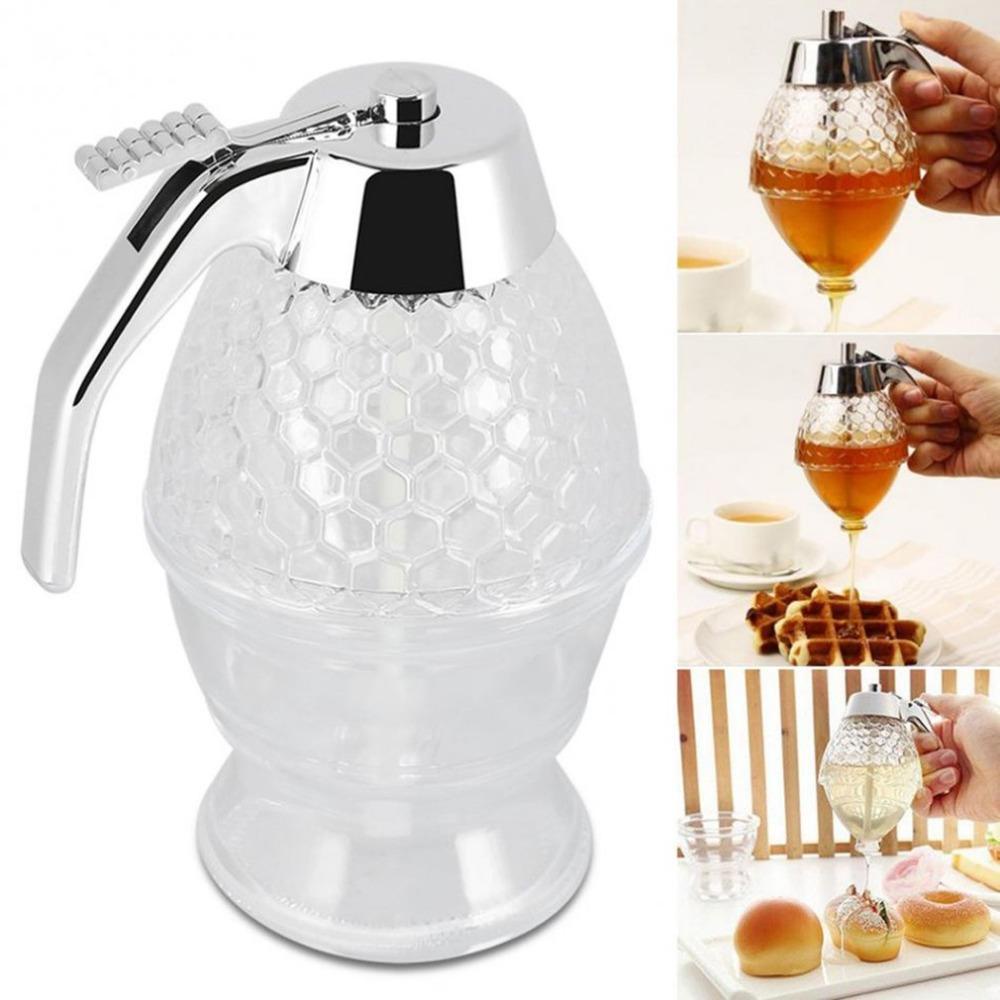 [Elegan] Toples Madu Gaya Jepang 1PC Transparan Honey Comb Berbentuk Plastik Extrudable Juice Syrup Cup