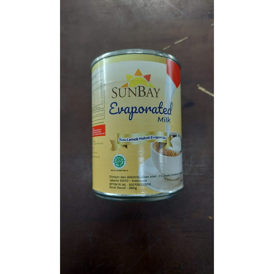 

SUNBAY EVAPORATED ( 380 G )