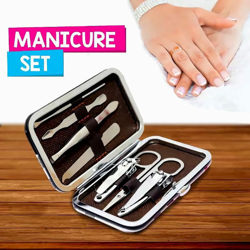 GUNTING KUKU MANICURE 1SET 7 IN 1 MANICURE SET GUNTING KUKU