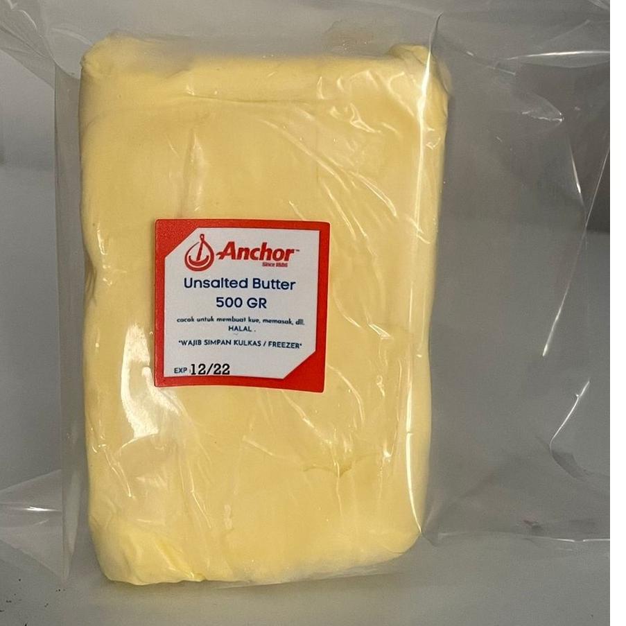 

✨12.12✨ COD 500 GR Unsalted Butter Anchor 500 gram / Butter Anchor buruan