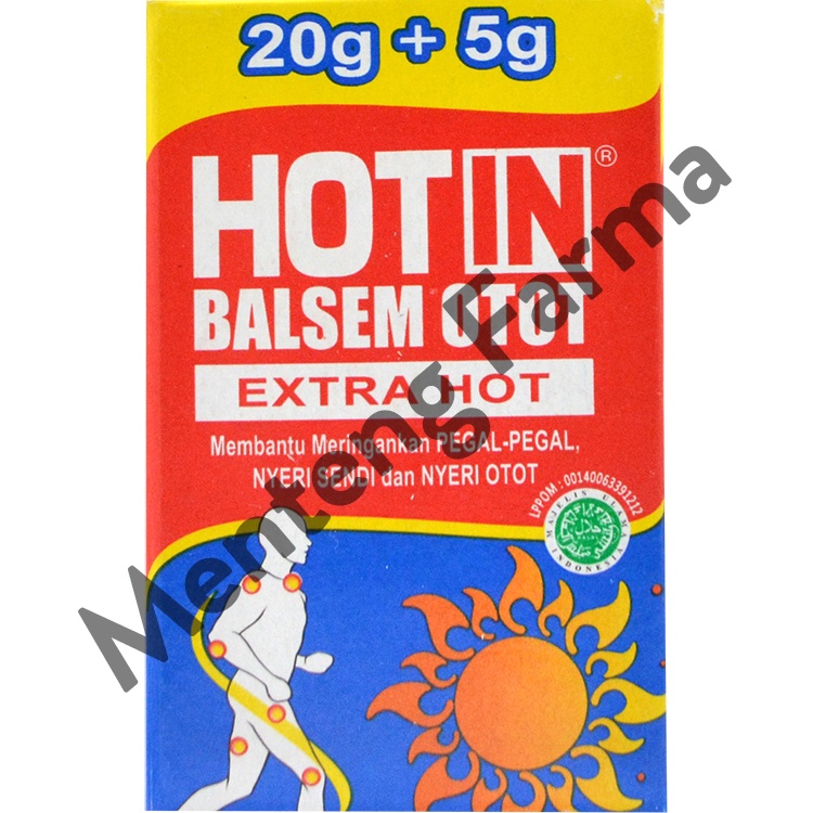 Hot In Balsem Otot Extra Hot - Pereda Pegal Linu dan Nyeri Sendi