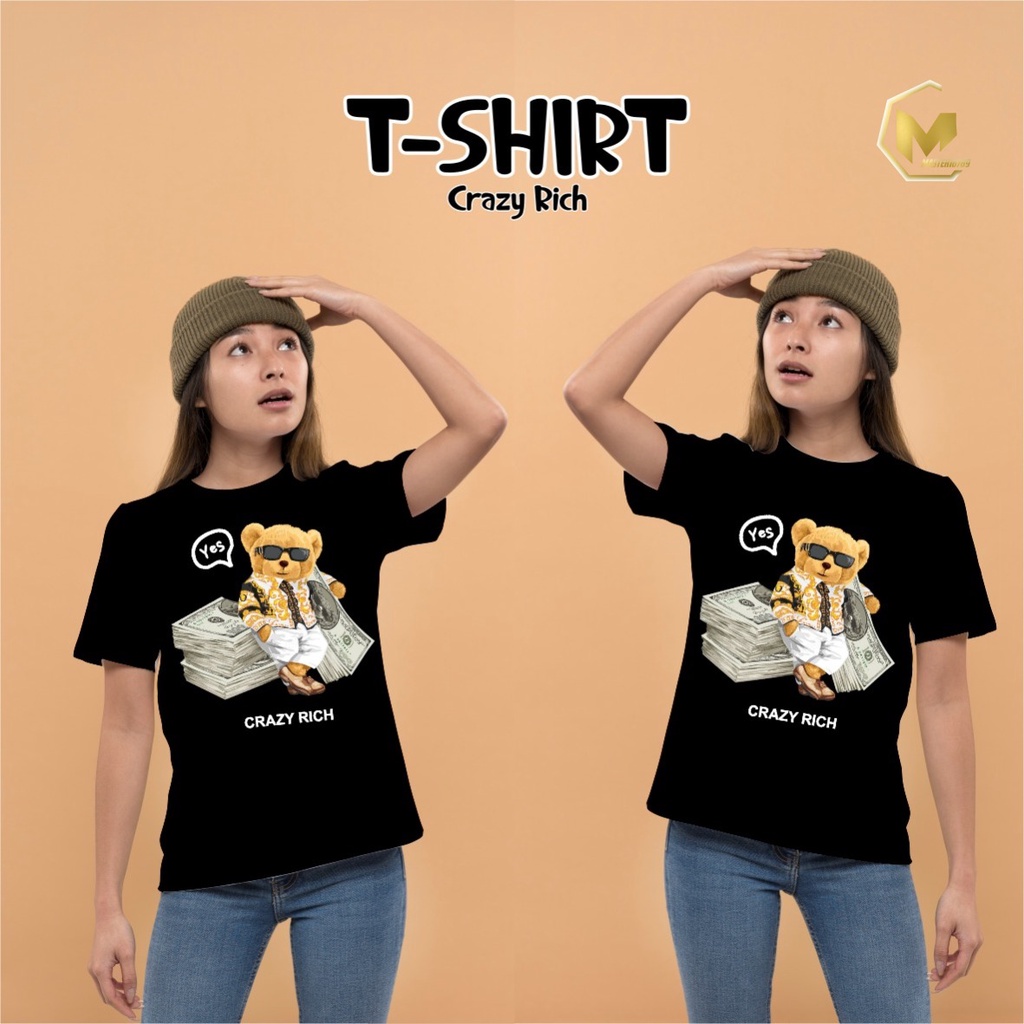 Baju Kaos shirt Pria Wanita Unisex Streetwear kaos Surfing pakaian atasan cewek cowok tshirt MA3557