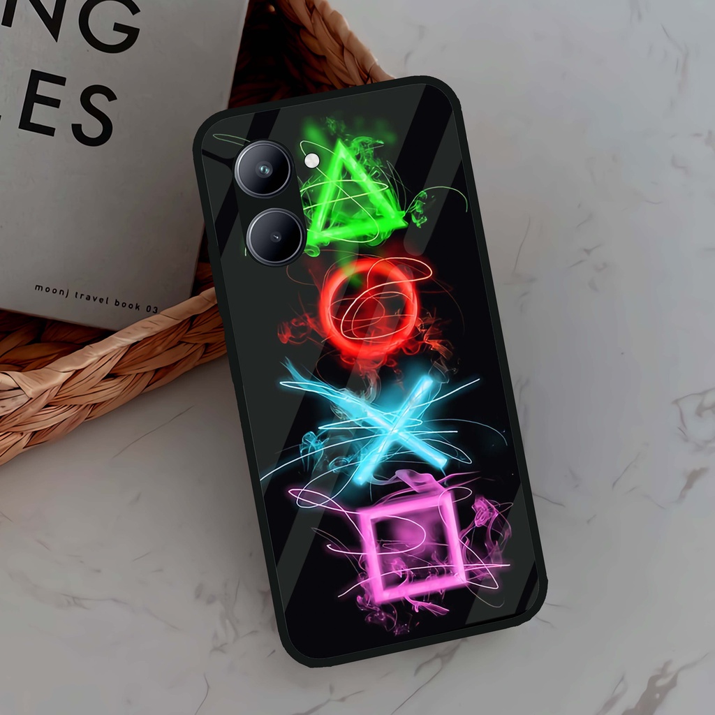 (MT49) Case Kilau Realme C33 | Casing Hp Realme | Pelindung Smartphone Seven Case