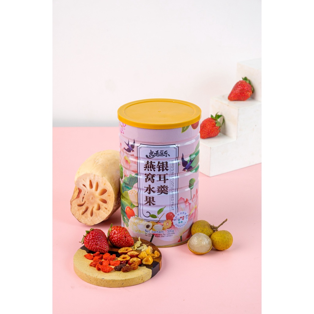 OUFEN All Variant Fruits/ Reddates/ Chia Seeds / Ou fen Collagen Lotus Root Powder Bubuk Akar Teratai 藕粉 OatMeal Oat Meal Mai Qu Feng MaiQuFeng 500gr