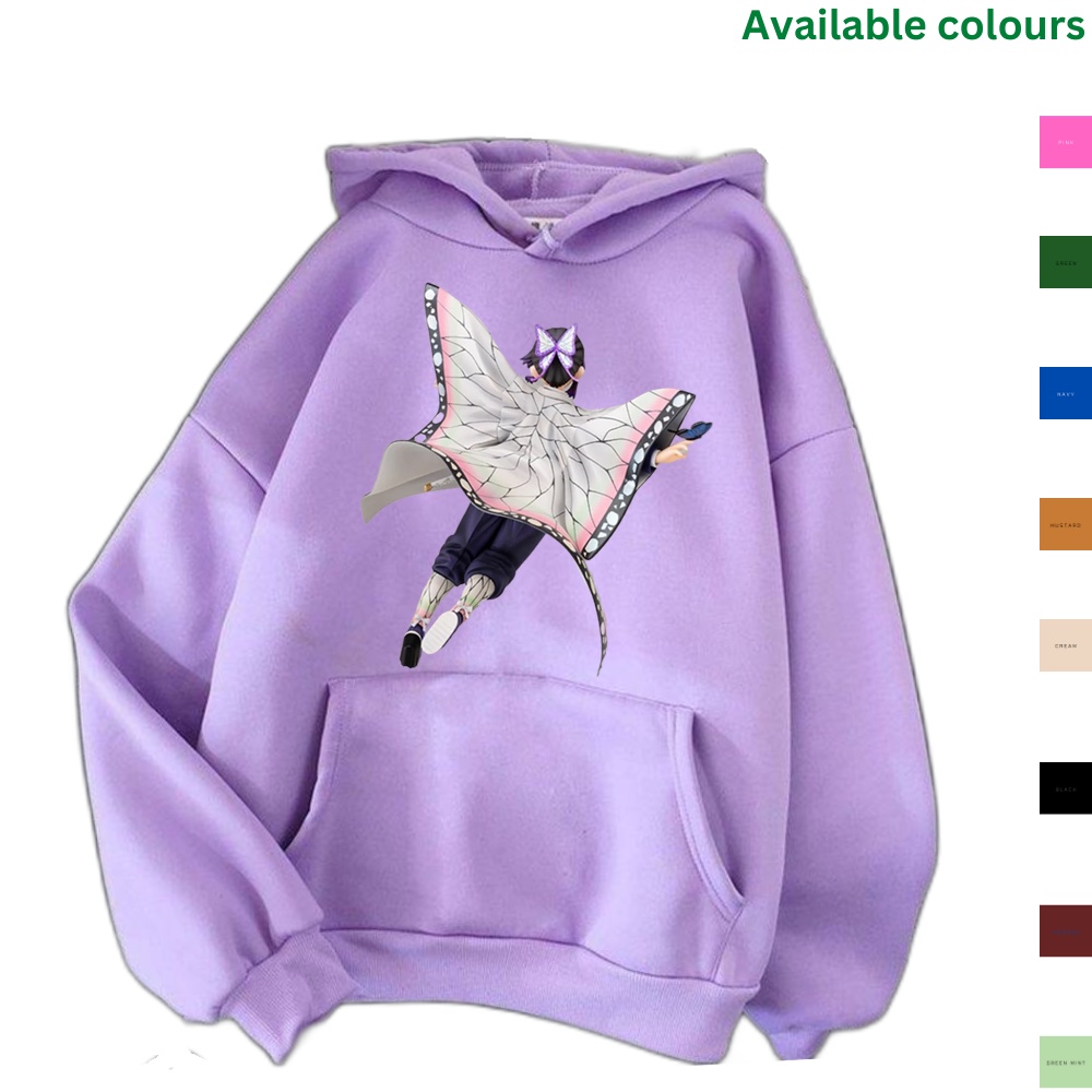Raymora Sweater Hoodie Anak Laki Laki & Perempuan Switer Hudi Cewek Cowok Bahan Katun Fleece Anime D