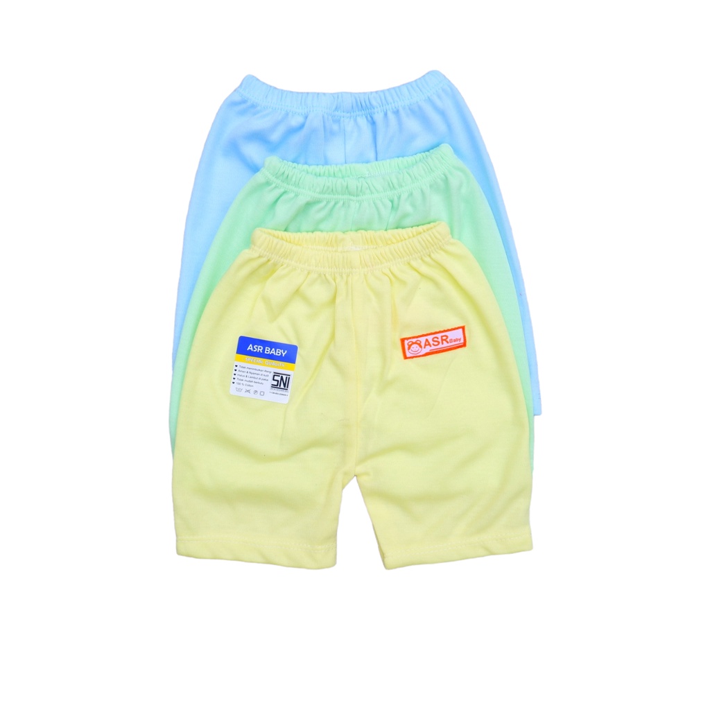 (CLN002) ISI 3 PCS Celana Pendek Bayi