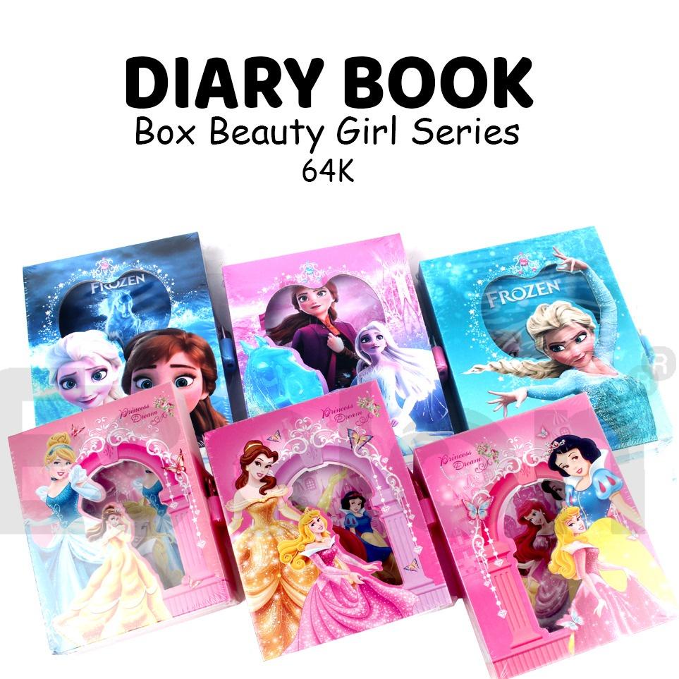 

E26 Diary Box Fancy KECIL 64K / Buku diary kunci dengan gembok Karakter GRATIS ONGKIR ス