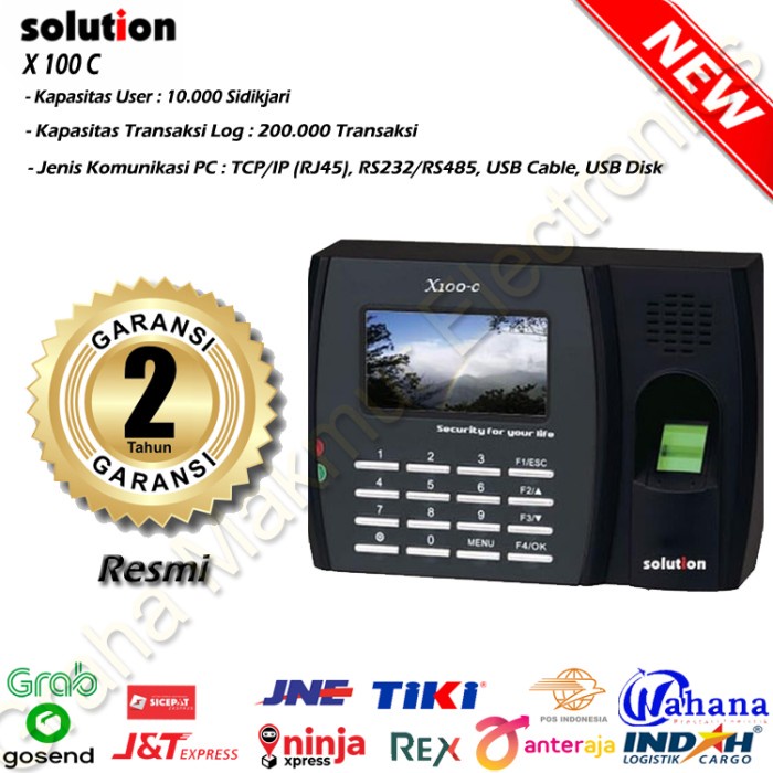 

[[JNT COD]] Finger Print SOLUTION X100-C