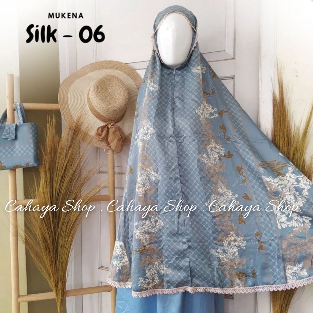 MUKENA ANAK ARMANI SILK PREMIUM MOTIF