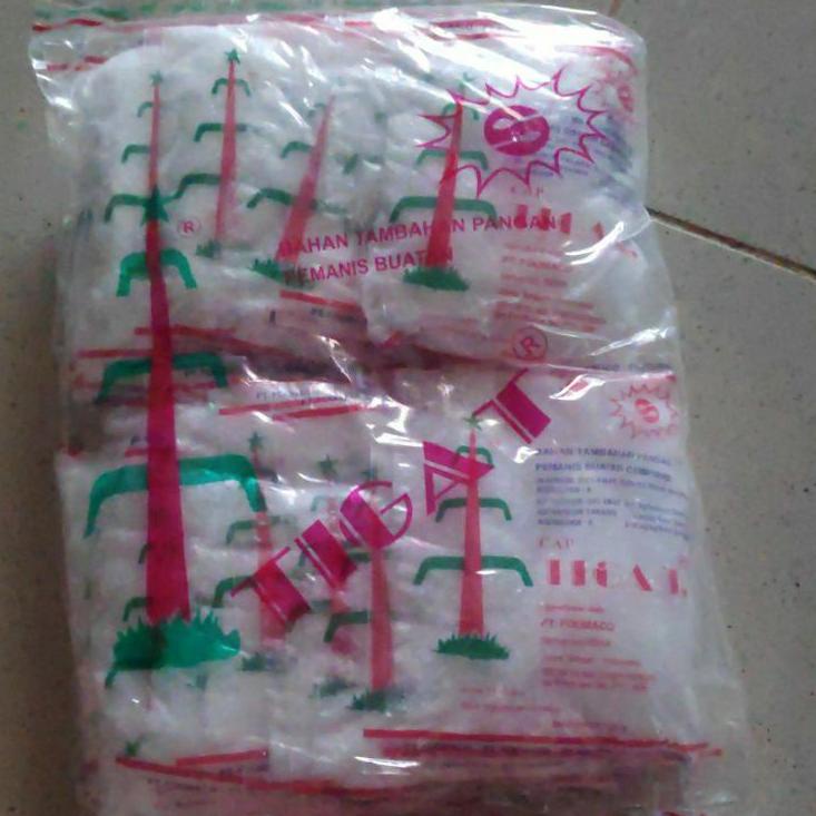 

✷ Sodium / Pemanis Cap Tiga Tebu 1pak isi 20 pcs ➷