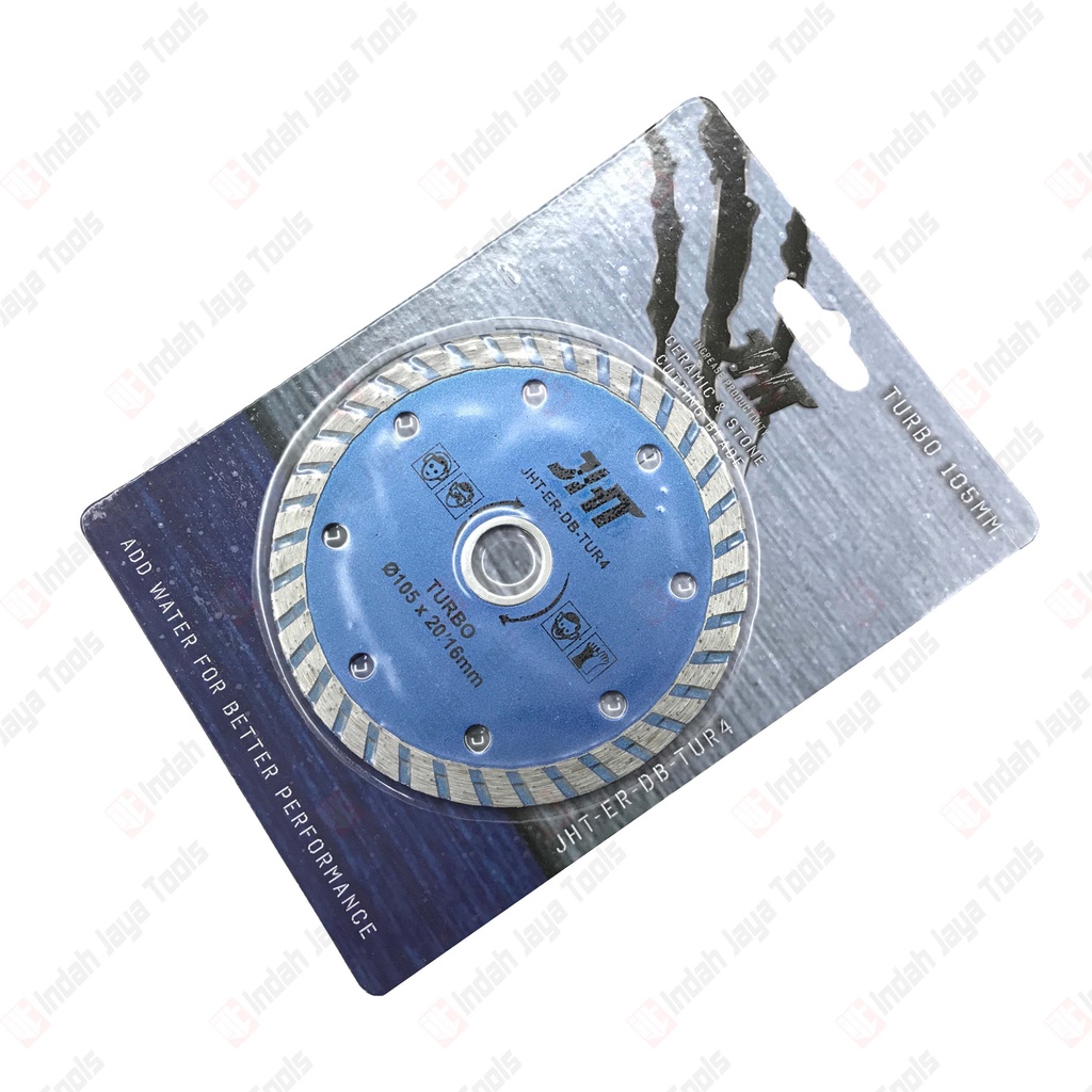 JHT Diamond Wheel TURBO 105 mm - Mata Potong Keramik Blade
