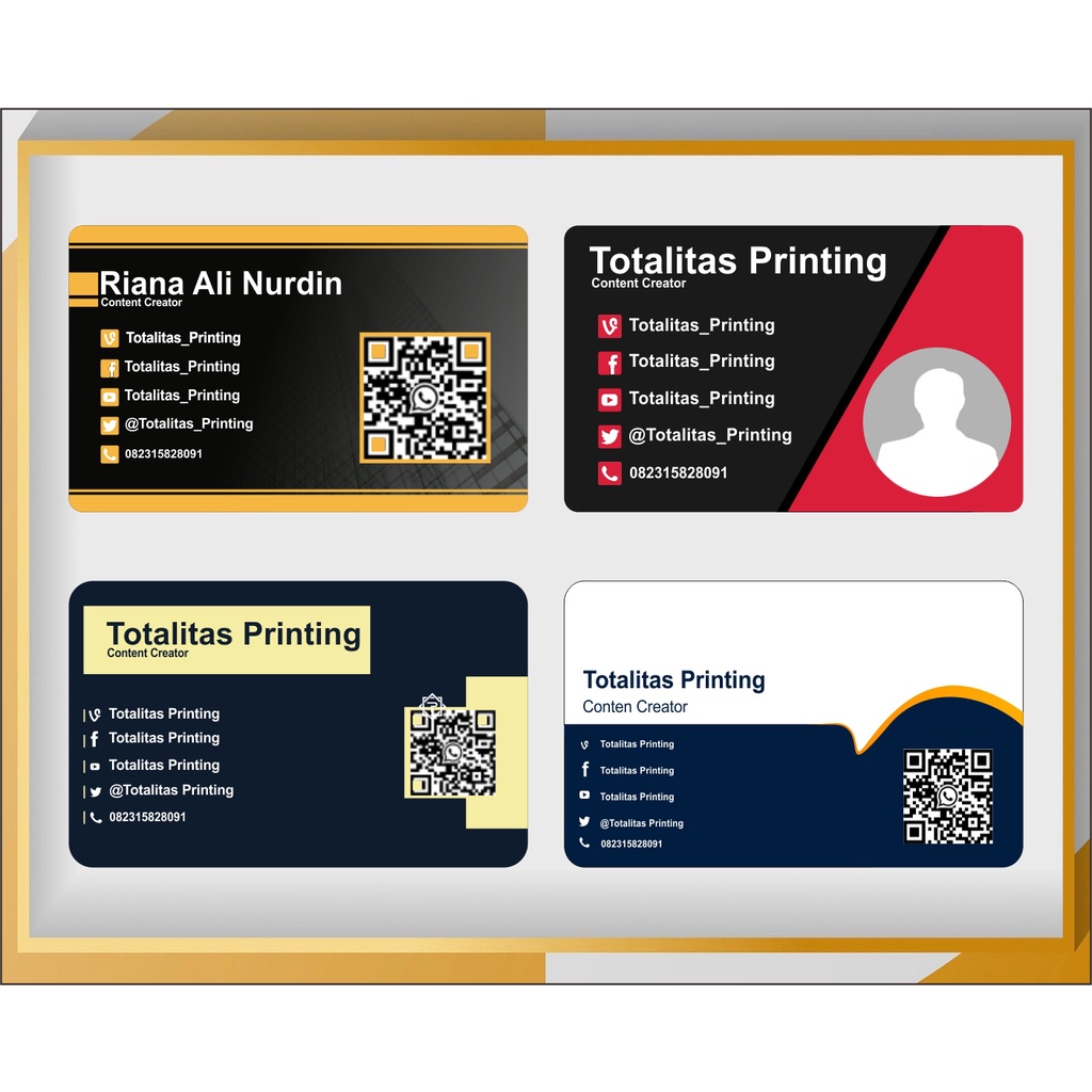 

Cetak kartu nama custom 1 sisi atau 2 sisi - Murah - Totalitas Printing