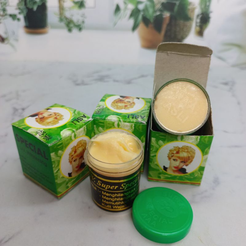 LUSINAN CREAM SPESIAL(SP) HIJAU ORI ISI 12 PCS