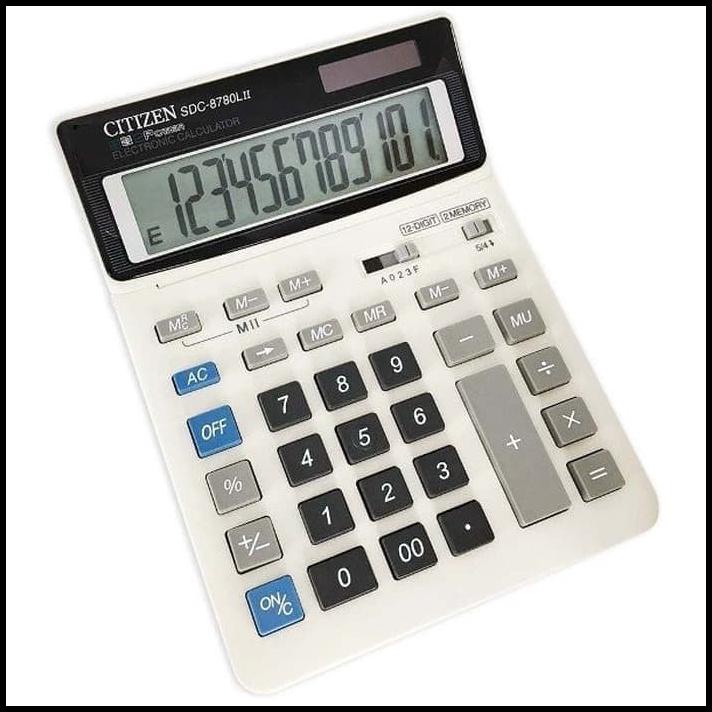 

Kalkulator Meja Citizen Sdc-8780 L Ii Original - Desktop Calculator