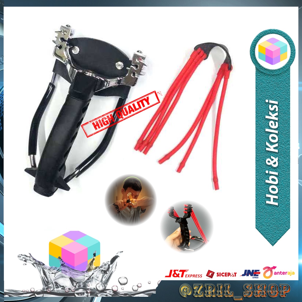 Ketapel Slingshot Tactical Aluminium Desert Eagle - TLZ