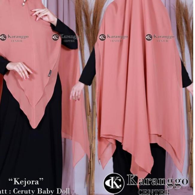 ◘ Khimar jumbo pet antem jilbab jumbo pet antem ✴