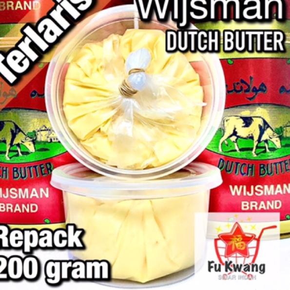 

➹ Mentega Wijsman Wyjsman Wisman Wysman Butter 200 gram ➽