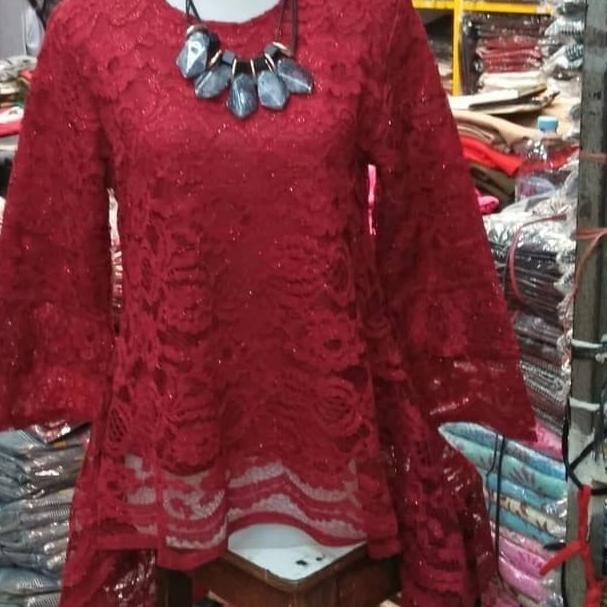 ➺ ATASAN KEBAYA RINJANI PREMIUM M-5XL/ SET KEBAYA RINJANI /KEBAYA BRUKAT JUMBO/ATASAN TUNIK JUMBO/ G