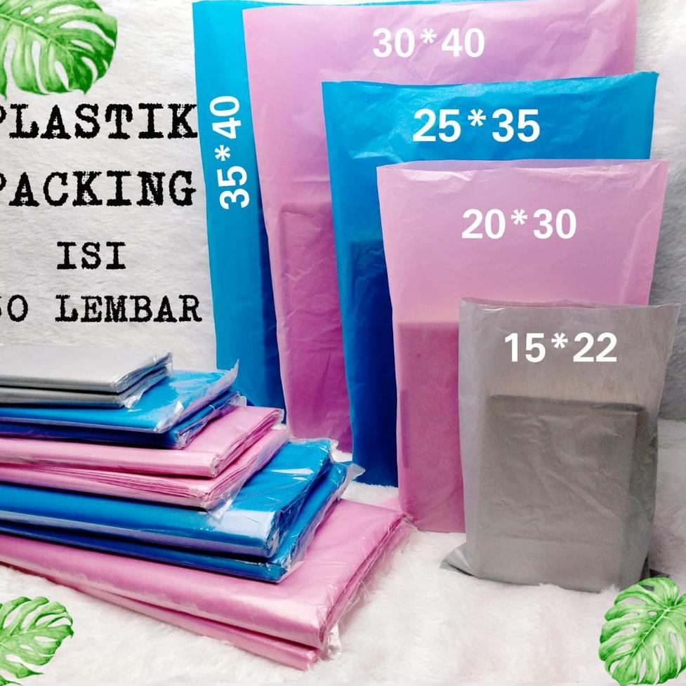 

V78 (PACK ISI 50 LEMBAR) PLASTIK PACKING PACKAGING UK. 15*22 CM/ SOUVENIR MURAH / ONLINE SHOP TERMUR NEW ARRIVAL
