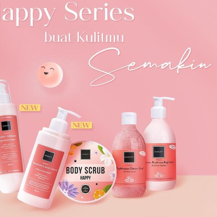 ☆ SCARLETT WHITENING HAPPY SERIES ←